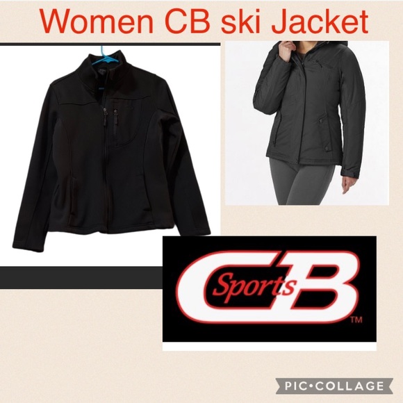 CB SPORTS Black Ski Snowboard Jacket Coat Outerwear Women’s - Picture 1 of 3